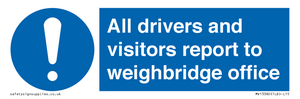 All drivers and visitors report to weighbridge office